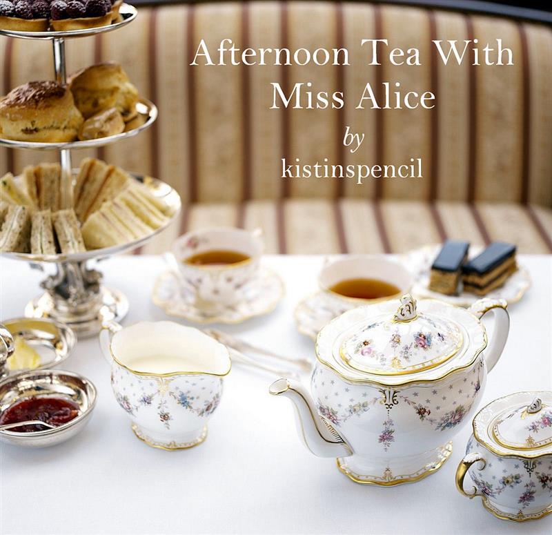 Thé de l'après-midi avec Miss Alice