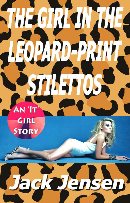 La fille aux talons aiguilles à imprimé léopard