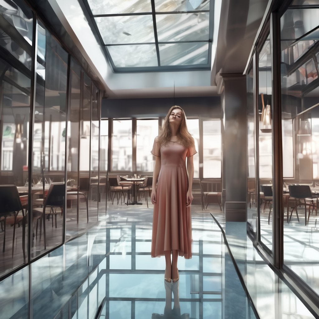 Le restaurant au sol de verre