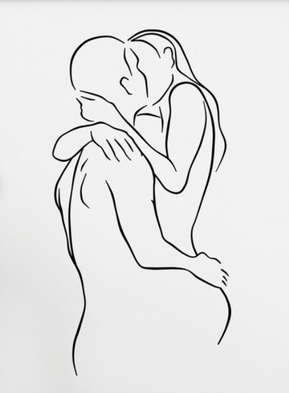 Kissing Mom