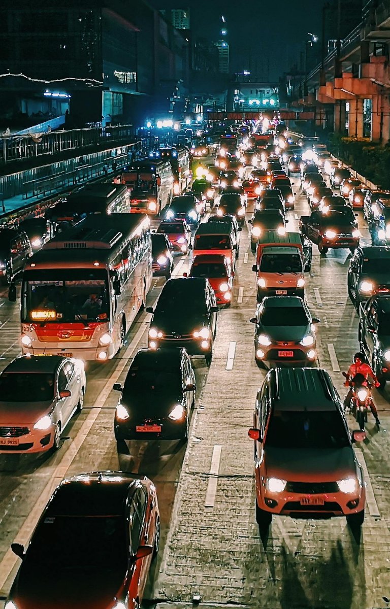 La nuit dans la voiture