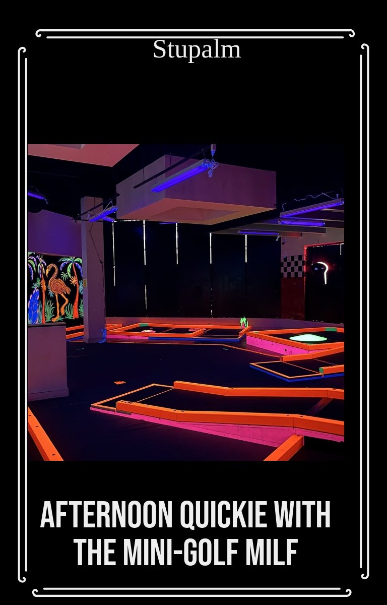 Après-midi Quickie avec le mini-golf milf