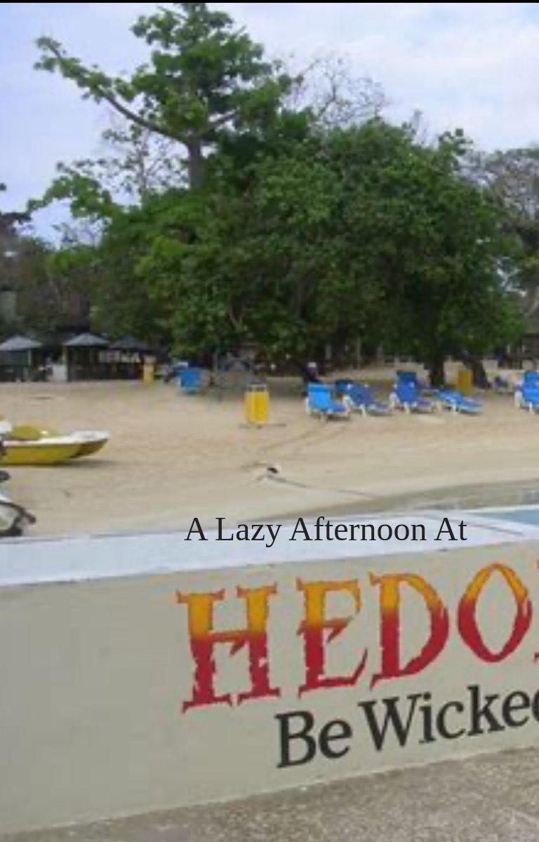 Un après-midi paresseux à Hedo