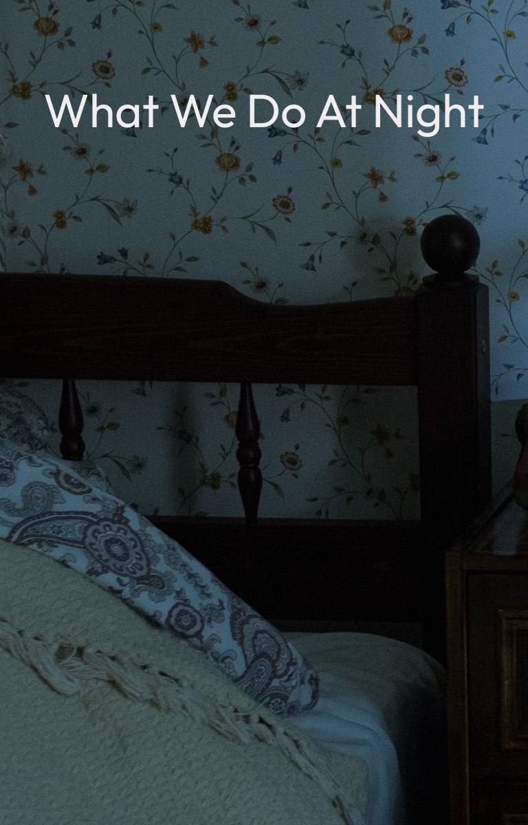 Ce que nous faisons la nuit