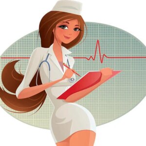 Expérience d'infirmière sexy en tension artérielle
